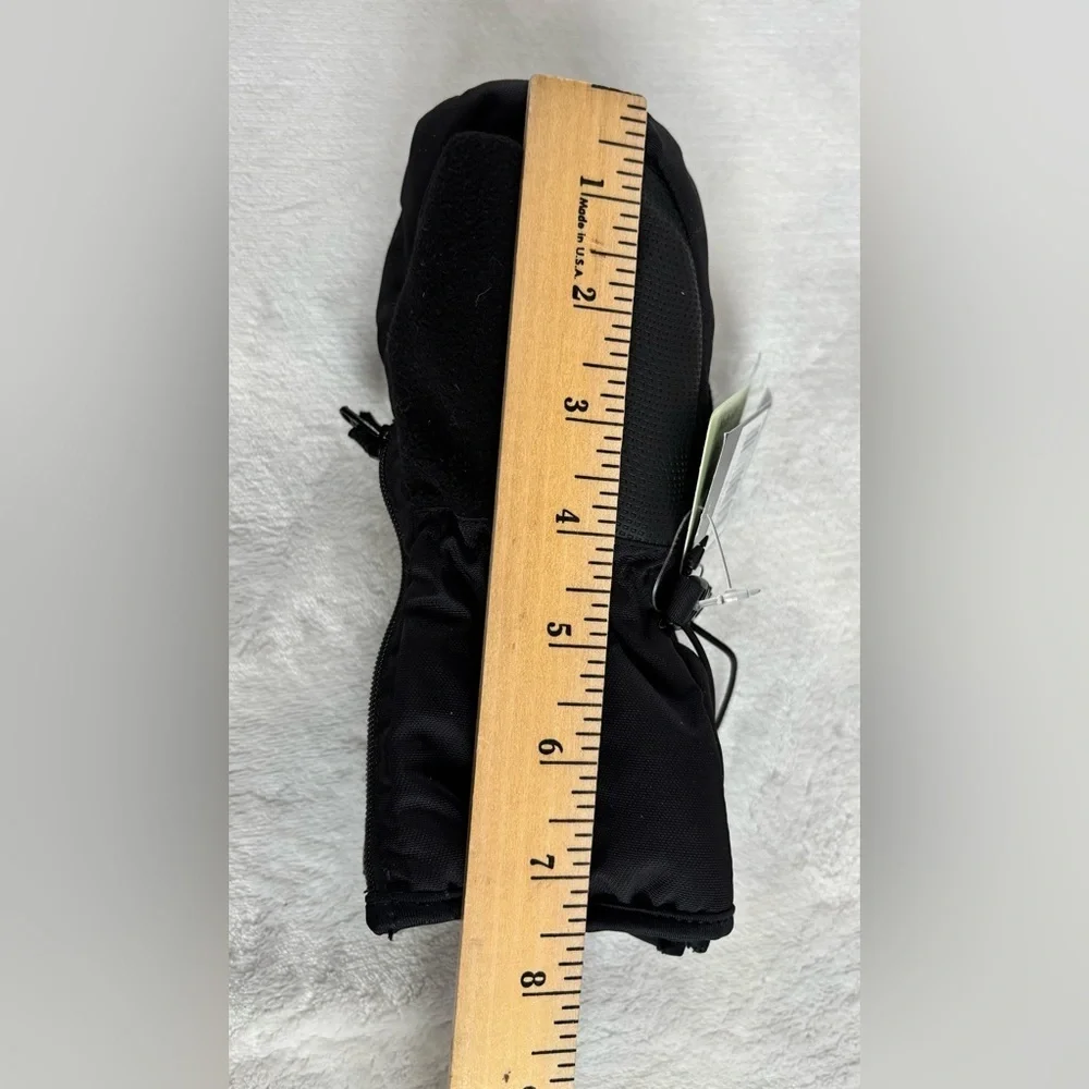NWT Head Toddler Winter Black Mittens with Blue Highlights Gloves Size XS(2T-4T)
